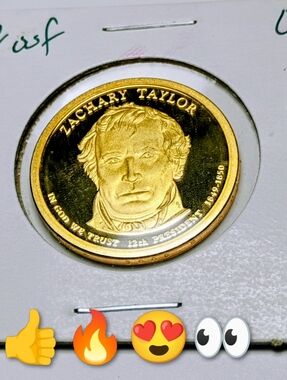 Zachary Taylor Presidential $1 Proof Coin